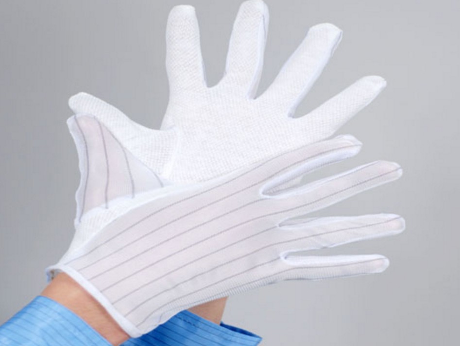 ถุงมือ ESD Anti-Static Stripe Gloves 2036
