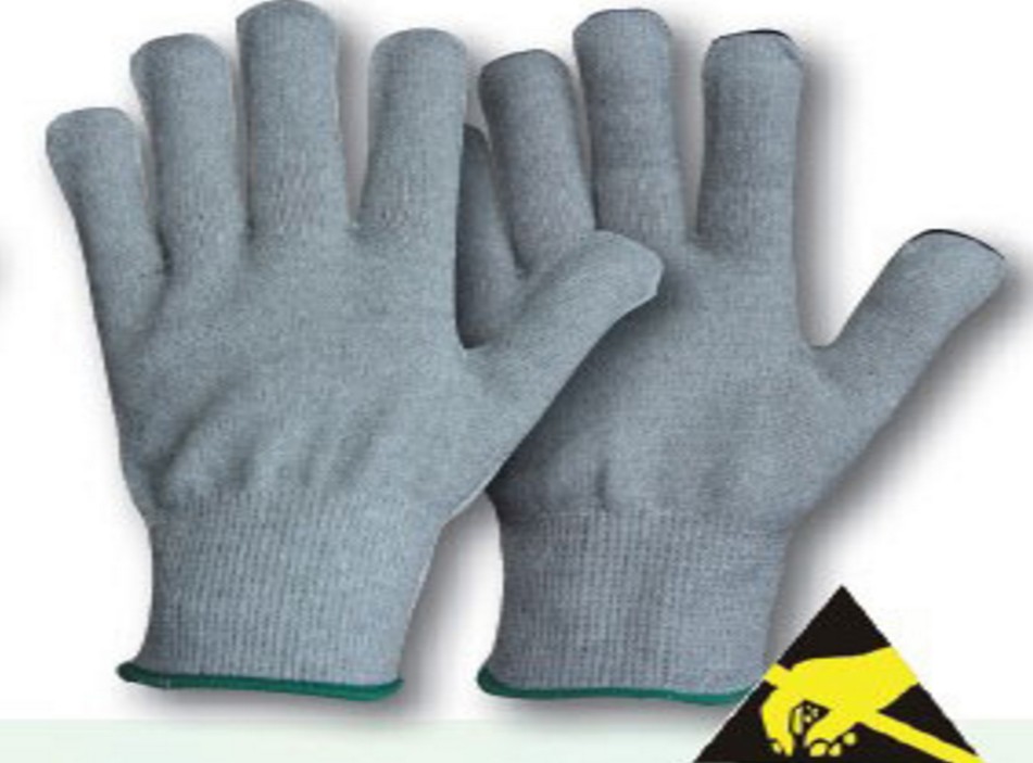 ถุงมือ ESD Thickened Nylon Long Fiber Gloves 20383