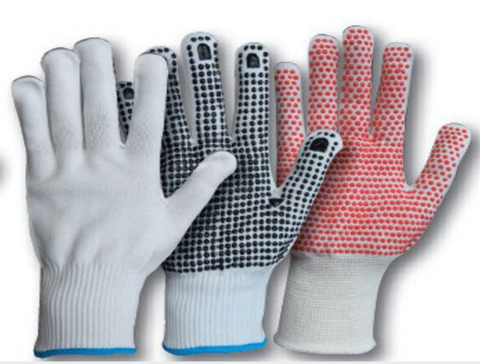 ถุงมือ Thickened Nylon Long Fiber Dotting Gloves 20385