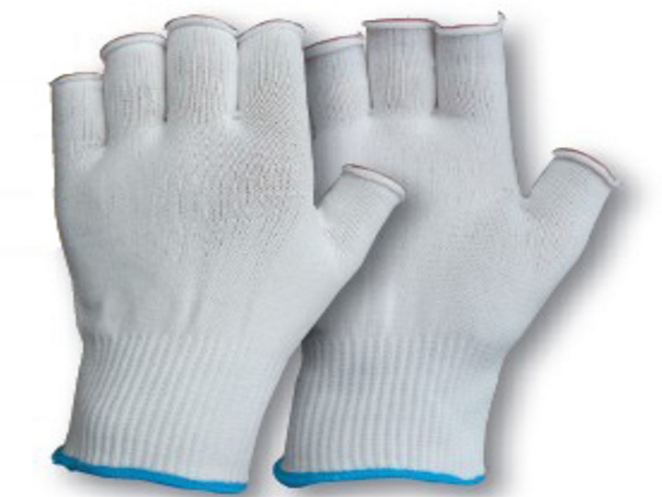 ถุงมือ Half Finger Nylon Gloves 20387