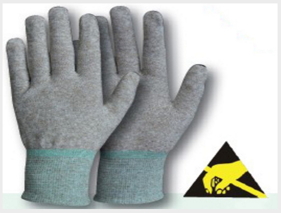 ถุงมือ ESD Copper Fiber Gloves 20406