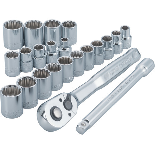 22 PC. 3/8-IN. 6 POINT UNIVERSAL SOCKET SET