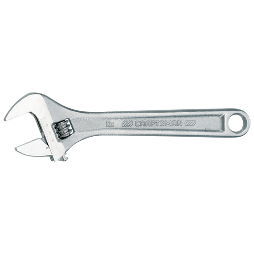 8-IN. ALL STEEL ADJUSTABLE WRENCH