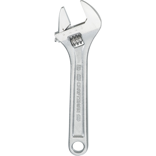 6-IN. ALL STEEL ADJUSTABLE WRENCH